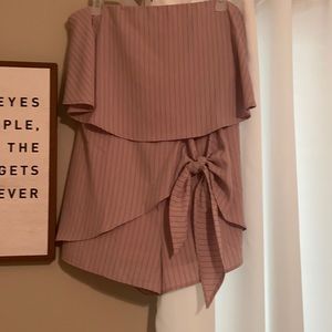 mauve romper